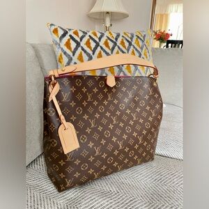 Brand New Authentic Louis Vuitton Monogram Graceful MM Pivoine